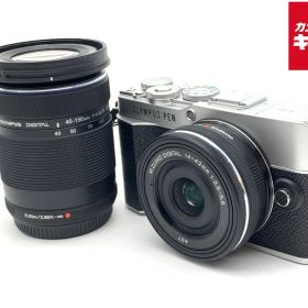 【中古】 【良品】 オリンパス PEN E-P7 EZ ダブルズームキット シルバー