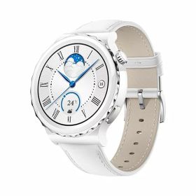 【中古】HUAWEI WATCH GT 3 Pro 43mm スマートウォッチ クラシックモデル シルバー iOS／Android対応