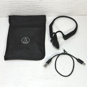 オーディオテクニカ ワイヤレスイヤホン bluetooth 軟骨伝導 ノイズキャンセリング/プリセットEQ ブラック ATH-CC500BT BK
