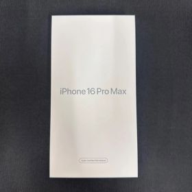 【新品未開封】iPhone 16 Pro Max 512GB FYWN3J/A 認定整備済製品
