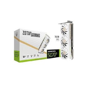 ゾタック ZOTAC ソリッドコア OC ホワイトエディション GeForce RTX 5070 Ti 16GB GDDR7 PCI Express 5.0。