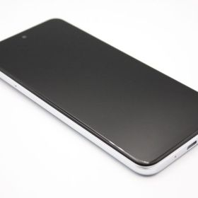 美品 Redmi Note 10 JE XIG02 SIMロック解除済み クロームシルバー Aランク