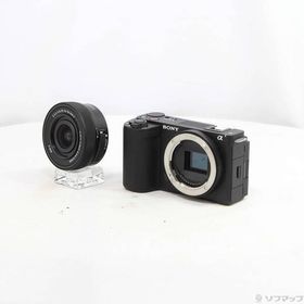 〔中古〕SONY(ソニー) VLOGCAM ZV-E10 II パワーズームレンズキット ブラック ZV-E10M2K B〔196-ud〕