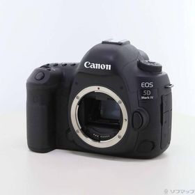 〔中古〕Canon(キヤノン) 〔展示品〕 EOS 5D MarkIV (3040万画素／SDXC／CF)〔297-ud〕