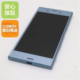 新品同様 au SOV35 Xperia XZs ブルー 即日発送 スマホ SONY au 本体 白ロム 土日祝発送OK 06000