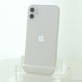 〔中古〕Apple(アップル) iPhone11 64GB ホワイト MWLU2J／A SIMフリー〔251-ud〕