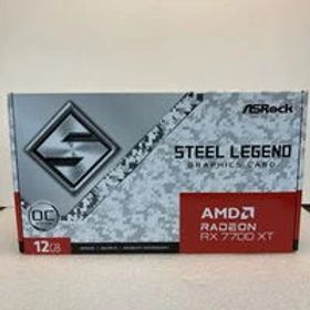 中古 ASRock RX7700XT SL 12GO(RX7700XT Steel Legend OC) 3180006825 状態： B:良品