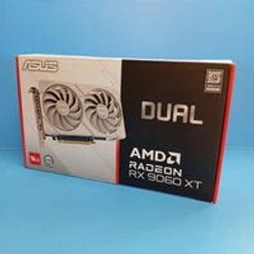 中古 ASUS DUAL-RX9060XT-16G-WHITE (RX9060XT 16GB) 189000 状態： B:良品