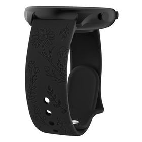 Amazfit GTS4 Mini ベルト / Amazfit GTS 4 バンド 花柄 花 スポーツ 運動 アウトドア 散歩 ウォーキング ジョギング ランニング ジム 筋