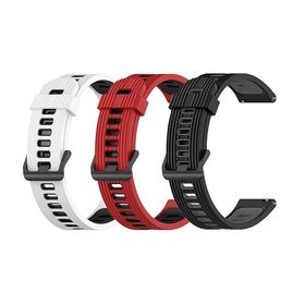 【店長イチオシ！】 Amazfit GTR4 / Amazfit GTS4 バンド ベルト 混色 替えバンド シリコン製 柔らかい 通気 耐久性 スポーツバンド スマ