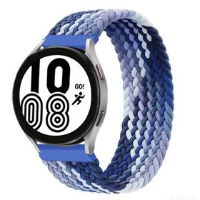 編組ソロループ コンパチブルSamsung Galaxy Watch 6/6 Classic/5/5 pro/4/4 Classic/3 41mm/Active 2/Active for Amazfit gtr 42mm/gtr