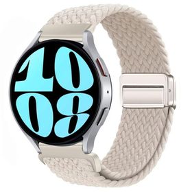 磁気編組 コンパチブル Samsung Galaxy Watch 6/6 Classic/5/5 pro/4/4 Classic/3 41mm/Active 2/Active for Amazfit gtr 42mm/gtr mini/