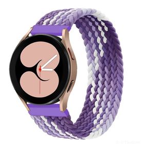 編組ソロループ コンパチブルSamsung Galaxy Watch 6/6 Classic/5/5 pro/4/4 Classic/3 41mm/Active 2/Active for Amazfit gtr 42mm/gtr