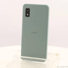 〔中古〕SHARP(シャープ) AQUOS wish 64GB オリーブグリーン A104SH Y!mobile SIMフリー〔258-ud〕