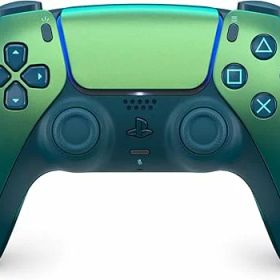 【中古】【純正品】DualSense ワイヤレスコントローラー クロマ グリーン(CFI-ZCT1J10)