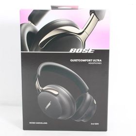 ボーナスストア+5％【新品未開封】BOSE QuietComfort Ultra Headphones 第2世代 ブラック ノイズキャンセリング ヘッドホン 空間オーディオ対応 ボーズ 本体