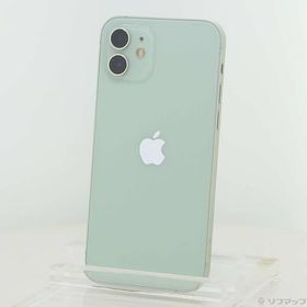 〔中古〕Apple(アップル) iPhone12 64GB グリーン MGHT3J／A SIMフリー〔368-ud〕