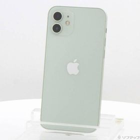 〔中古〕Apple(アップル) iPhone12 64GB グリーン MGHT3J／A SIMフリー〔352-ud〕