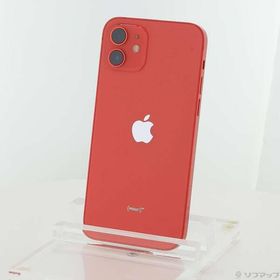 〔中古〕Apple(アップル) iPhone12 64GB プロダクトレッド MGHQ3J／A SoftBank〔352-ud〕