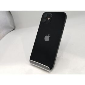 【中古】Apple au 【SIMロック解除済み】 iPhone 12 64GB ブラック MGHN3J/A【浜松駅前】保証期間１ヶ月【ランクC】