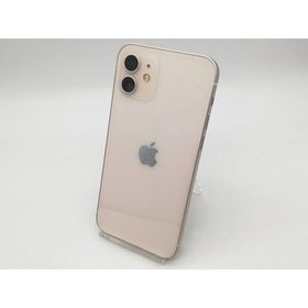 【中古】Apple au 【SIMロック解除済み】 iPhone 12 64GB ホワイト MGHP3J/A【鹿児島中町】保証期間１ヶ月【ランクC】