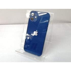 【中古】Apple SoftBank 【SIMロック解除済み】 iPhone 12 256GB ブルー MGJ33J/A【仙台駅東口】保証期間１ヶ月【ランクB】