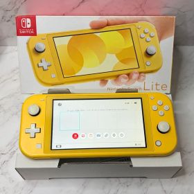 【動作品・箱あり】ニンテンドー スイッチ ライト イエロー 本体 Switch
