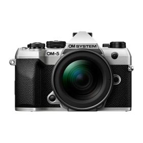 《新品》OM SYSTEM OM-5 Mark II 12-45mm PRO レンズキット [シルバー] ミラーレス一眼カメラ