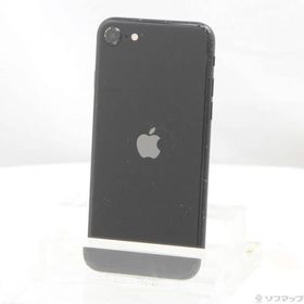 〔中古〕Apple(アップル) iPhone SE 第2世代 64GB ブラック MX9R2J／A SIMフリー〔344-ud〕