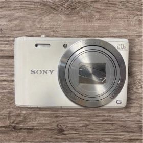 【現状品】ソニー デジタルカメラ サイバーショット DSC-WX350 ホワイト