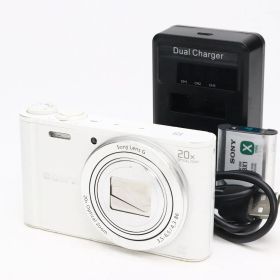 B- (並品) SONY ソニー Cyber-shot サイバーショット DSC-WX350 ホワイト 初期不良返品対応 66-135