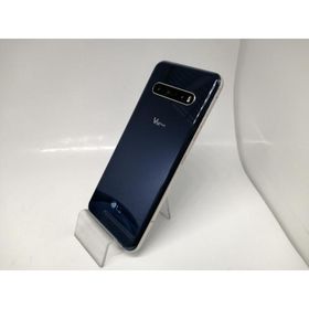 【中古】LG電子 SoftBank 【SIMロック解除済み】 LG V60 ThinQ 5G クラッシーブルー 8GB 128GB A001LG【京都】保証期間１ヶ月【ランクA】