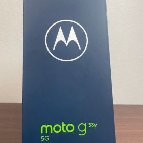 Motorola moto g53y 5G 本体 アークティックシルバー