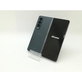 【中古】SAMSUNG docomo 【SIMフリー】 Galaxy Z Fold4 12GB 256GB SC-55C グレイグリーン【静岡】保証期間１ヶ月【ランクB】
