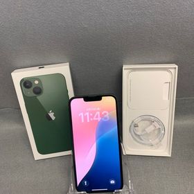 美品 国内版 SIMフリー iPhone13 128GB グリーン色