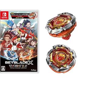 ベイブレードエックス エボバトル -Switch 【メーカー特典】「CX-00 レオンファングT4-60A レッドVer.」 同梱