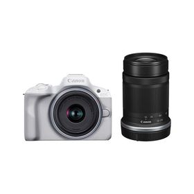 EOS-R50WZK-WH キヤノン ミラーレス一眼カメラ EOS R50 ホワイト ダブルズームキット レンズキット