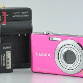 【中古】Panasonic パナソニック LUMIX DMC-FS7 ピンク コンパクトデジタルカメラ