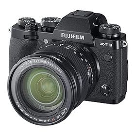 【中古】(非常に良い)FUJIFILM ミラーレス一眼カメラ X-T3 XF16-80mmレンズキット ブラック X-T3LK-1680-B
