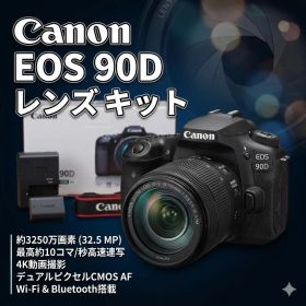 Canon EOS 90D EF-S 18-135mm レンズキット 箱付 美品