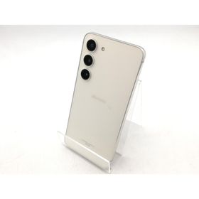 【中古】SAMSUNG docomo 【SIMフリー】 Galaxy S23 クリーム 8GB 256GB SC-51D【柏】保証期間１ヶ月【ランクB】