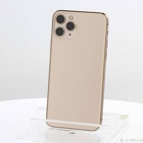 〔中古〕Apple(アップル) iPhone11 Pro 256GB ゴールド MWC92J／A SIMフリー〔262-ud〕
