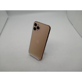 【中古】Apple SoftBank 【SIMロック解除済み】 iPhone 11 Pro 256GB ゴールド MWC92J/A【大須アメ横】保証期間１ヶ月【ランクC】