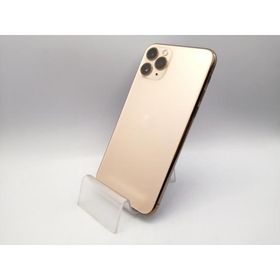 【中古】Apple au 【SIMロック解除済み】 iPhone 11 Pro 256GB ゴールド MWC92J/A【秋葉本店】保証期間１ヶ月【ランクB】