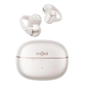 Shokz 完全ワイヤレスイヤホン OpenDots 2 イヤーカフ型 SKZ-EP-000070 パールホワイト ショックス