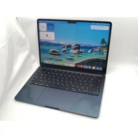 【中古】Apple MacBook Air 13インチ CTO (M3,2024) ミッドナイト M3(CPU:8C/GPU:10C)/8G/512G【大須2】保証期間1ヶ月【ランクC】
