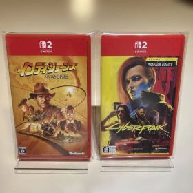 新品未開封 インディ・ジョーンズ サイバーパンク2077 switch2