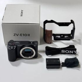 【美品】 SONY ZV-E10 II ZV-E10M2 ボディ ケージ付き