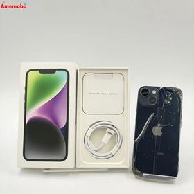 爆速発送iPhone14 128GB ミッドナイト MPUD3J/A AU版SIMフリー ジャンク品