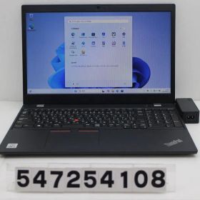 Lenovo ThinkPad L15 Gen1 Core i5 10210U 1.6GHz/8GB/128GB(SSD)/15.6W/FWXGA(1366x768)/Win11 【547254108】